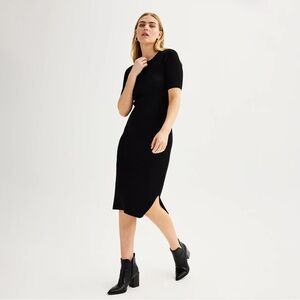 Nine West Black Knit Dress